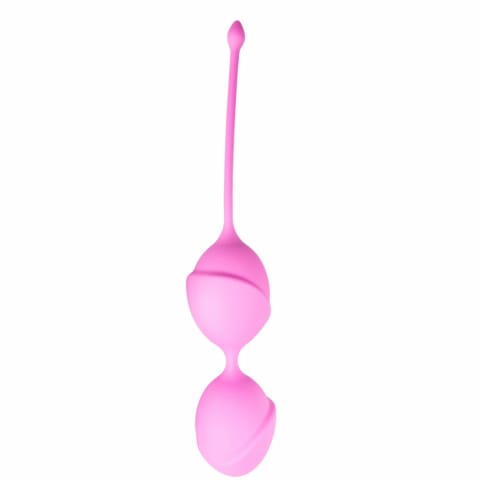 EasyToys Kulki treningowe rożowe dwie, model z silikonową powłoką w sklepie Wasserman.eu