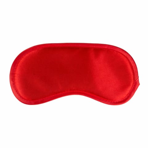 ⁨ToyJoy Red Satin Eye Mask - lśniąca satynowa opaska na oczy, czerwona⁩ w sklepie Wasserman.eu