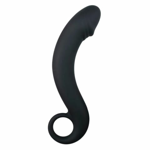 ⁨EasyToys Czarny Model Prostatyczny z Silikonu - Anatomicznie Wyprofilowany⁩ w sklepie Wasserman.eu