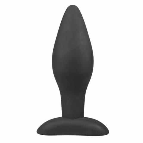 ⁨Kiotos Large Plug czarny silikonowy model z szeroką podstawą 13 cm⁩ w sklepie Wasserman.eu