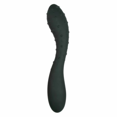 ⁨EasyToys Model Zakrzywiony z Wypustkami, Silikonowy, 18 cm - Czarny⁩ w sklepie Wasserman.eu