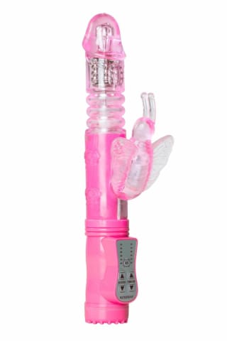 ⁨Easytoys Pink Butterfly model wielofunkcyjny z 12 trybami, wodoodporny⁩ w sklepie Wasserman.eu