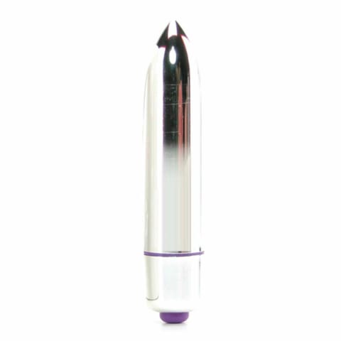 Shots Toys Bullet Vibrator Silver - Kompaktowa Wibrująca Kulka Srebrna w sklepie Wasserman.eu
