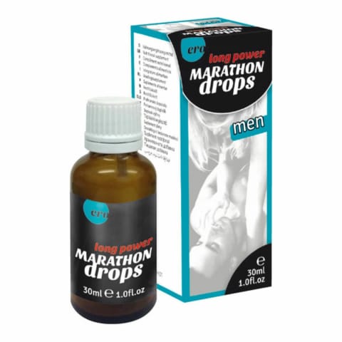 ⁨Cobeco Marathon Drops Men 30 ml - ekstrakt z guarany i lukrecji⁩ w sklepie Wasserman.eu