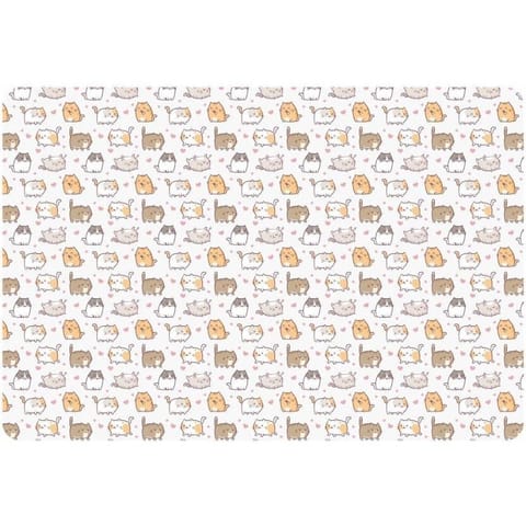 ⁨Podkładka do prac plastycznych A3 PP z nadrukiem KITTENS PSN-A3-35 BIURFOL⁩ w sklepie Wasserman.eu
