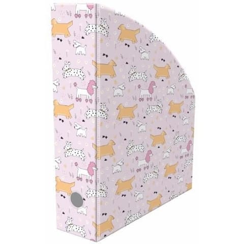 ⁨Pojemnik na dokumenty 7cm z nadrukiem PUPPIES NSE-01-36 BIURFOL⁩ w sklepie Wasserman.eu