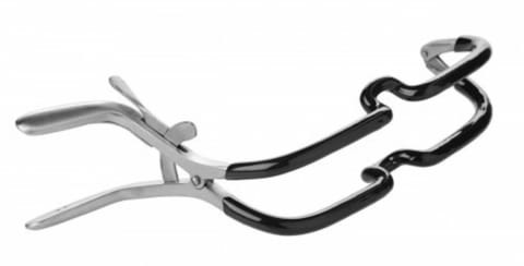 ⁨Master Series Jennings Black - anatomiczny ekspander ust z powłoką gumową⁩ w sklepie Wasserman.eu