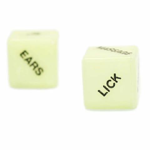 ⁨Shots Toys Glowing Dice zestaw świecących kostek do gry dla par⁩ w sklepie Wasserman.eu