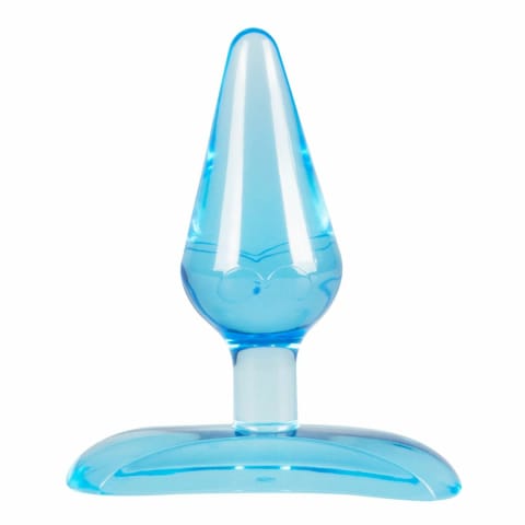 TOYZ4LOVERS Anal Plug Motyl Transparentny Niebieski 7 cm TPE z Przyssawką w sklepie Wasserman.eu