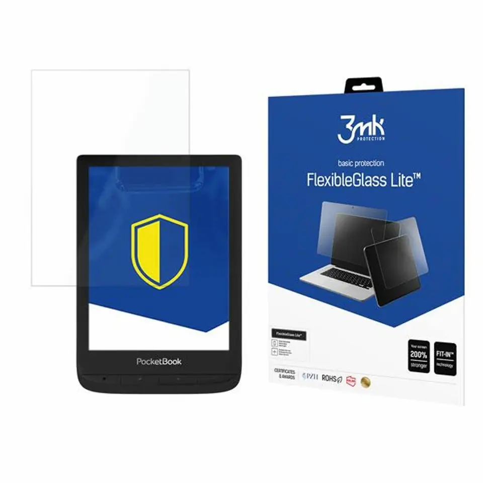 ⁨3MK FlexibleGlass Lite PocketBook Touch Lux 5 Szkło Hybrydowe Lite⁩ w sklepie Wasserman.eu