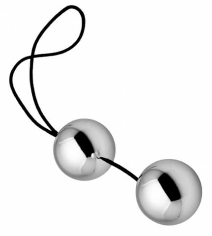 XR Brands Sterling Grey kulki treningowe Kegel stalowo-szare w sklepie Wasserman.eu