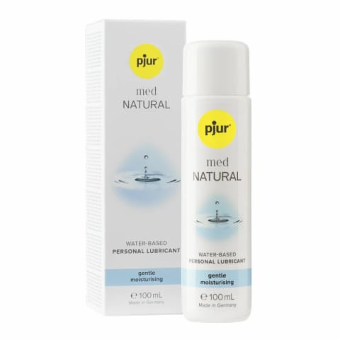 Pjur MED Natural Glide 100 ml - nawilżający żel intymny z gliceryną roślinną w sklepie Wasserman.eu