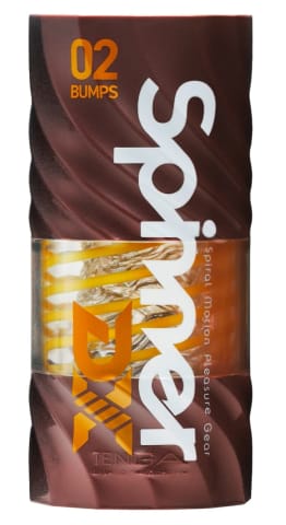 Tenga Spinner Deluxe 02 Bumps - zaawansowana maszyna intymna spiralna 14 cm w sklepie Wasserman.eu