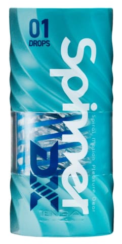 Tenga Spinner Deluxe 01 Drops - innowacyjna maszyna intymna, spiralna struktura w sklepie Wasserman.eu