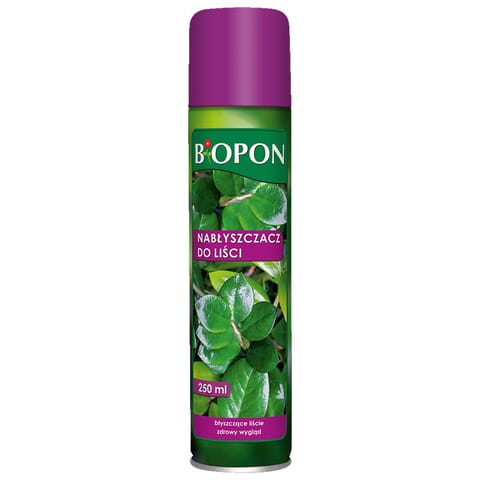 ⁨NABŁYSZCZACZ DO LIŚCI SPRAY 250 ML BIOPON⁩ w sklepie Wasserman.eu