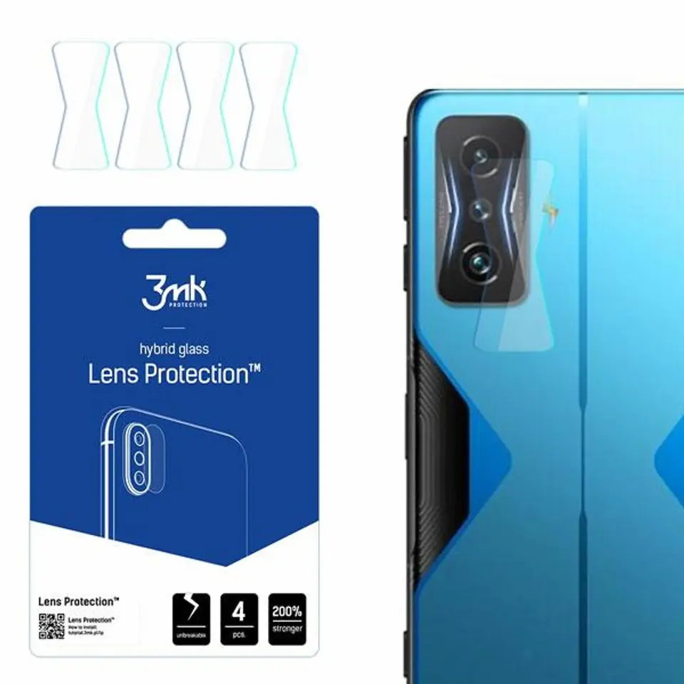 ⁨3MK Lens Protect Xiaomi Redmi K50 GE Ochrona na obiektyw aparatu 4szt⁩ w sklepie Wasserman.eu