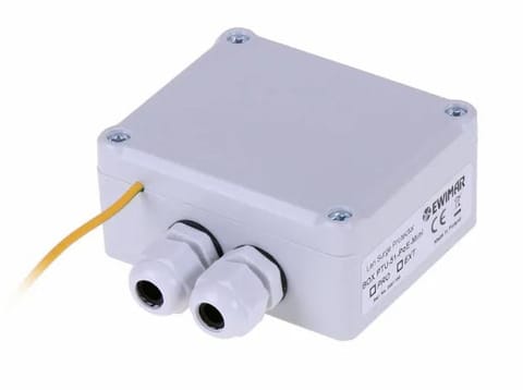 ⁨Ogranicznik przepięć do ochrony sieci LAN EWIMAR BOX-PTU-51-EXT/PoE/MINI⁩ w sklepie Wasserman.eu