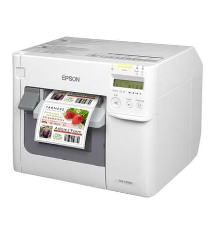 Epson TM-C3500 label printer Inkjet Colour 720 x 360 DPI 103 mm/sec Wired Ethernet LAN at Wasserman.eu