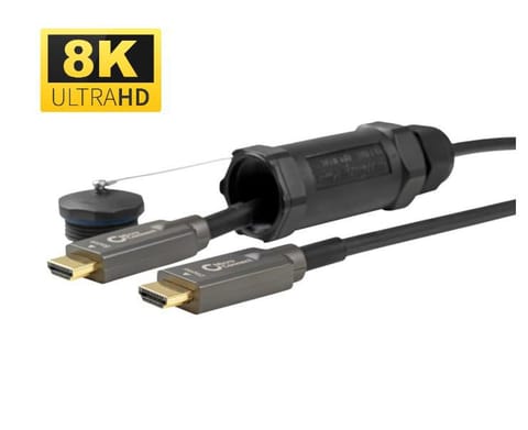 ⁨MicroConnect Premium Optic HDMI Cable 50m⁩ w sklepie Wasserman.eu