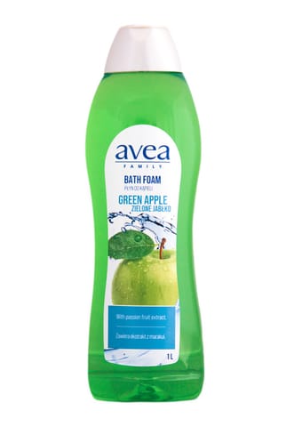 ⁨INTERS AVEA PŁYN D/ KĄPIELI 1L ZIELONE JABŁKO⁩ w sklepie Wasserman.eu