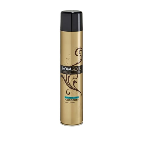 ⁨INTERS NOVA LAKIER D/WŁOSÓW NOVA GOLD 400ML⁩ w sklepie Wasserman.eu