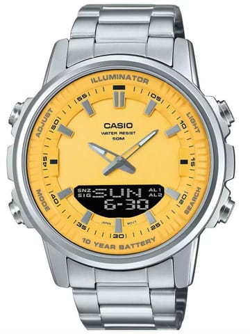 ⁨ZEGAREK MĘSKI CASIO AMW-880D-9A + BOX⁩ w sklepie Wasserman.eu