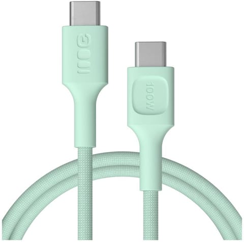 ⁨Cable USB-C-USB-C PowerStream 100W braid 1,2m green⁩ at Wasserman.eu