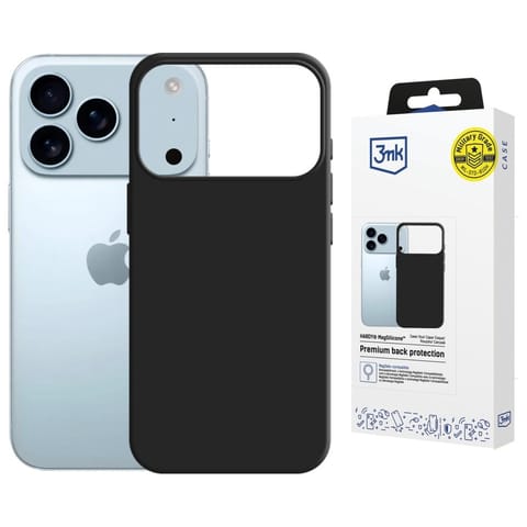 ⁨Etui 3MK Hardy MagSilicone do Apple      iPhone 17 Pro Max grafitowy⁩ w sklepie Wasserman.eu