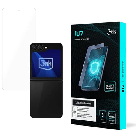 ⁨Folia 3MK 1UP Folia Gaming do Samsung    Galaxy Z Flip6 / Z Flip7 FE 3szt⁩ w sklepie Wasserman.eu