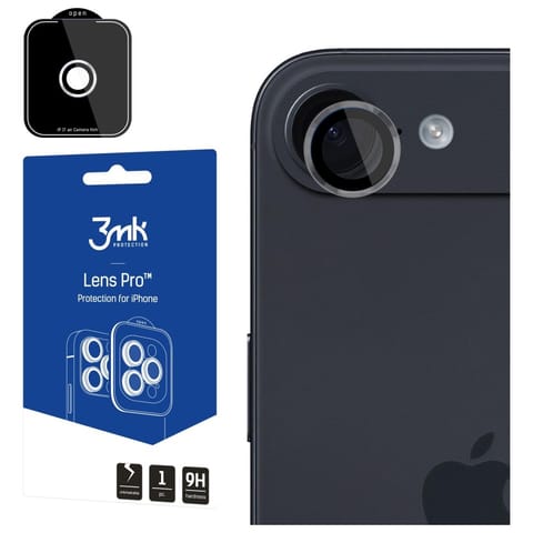⁨Ochrona na obiektyw aparatu 3MK Lens     Protection Pro do Apple iPhone 17 Air przezroczysty⁩ w sklepie Wasserman.eu