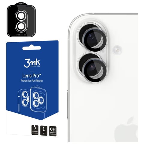 ⁨Ochrona na obiektyw aparatu 3MK Lens     Protection Pro do Apple iPhone 17 przezroczysty⁩ w sklepie Wasserman.eu