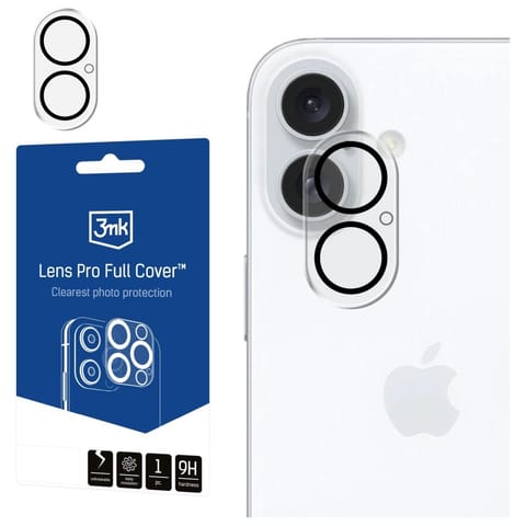 ⁨Ochrona na obiektyw aparatu 3MK Lens Pro FullCover do Apple iPhone 17⁩ w sklepie Wasserman.eu
