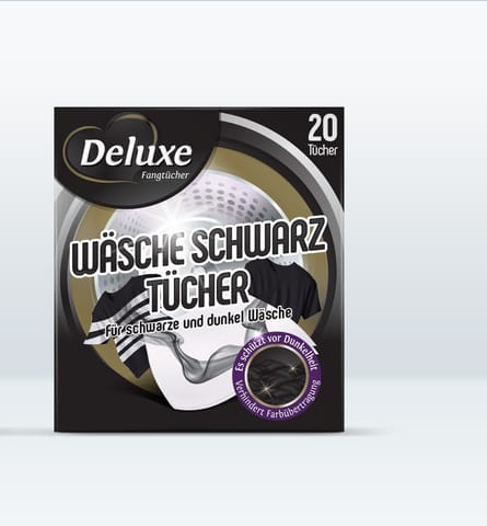 ⁨DELUXE Chusteczki 20szt chroniące CZERŃ⁩ w sklepie Wasserman.eu