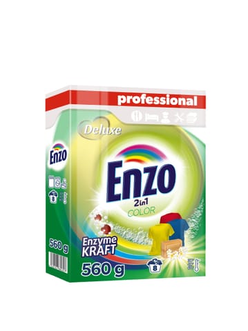 ⁨DELUXE ENZO Proszek d/prania 560g KOLOR⁩ w sklepie Wasserman.eu