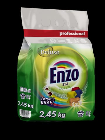 ⁨DELUXE ENZO Proszek d/prania 2,45kg folia KOLOR⁩ w sklepie Wasserman.eu