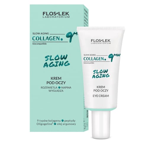 ⁨FLOSLEK COLLAGEN. 9MW SLOW AGING Krem pod oczy 30 ml⁩ w sklepie Wasserman.eu