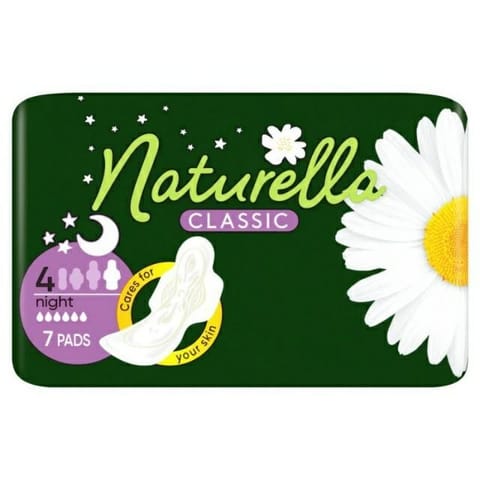 ⁨NATURELLA Classic Podpaski Night ze skrzydełkami 1 op.-7 sztuk⁩ w sklepie Wasserman.eu