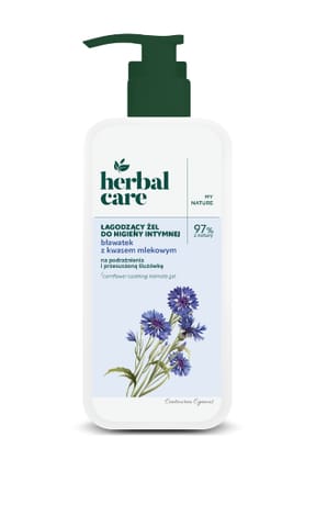 ⁨FARMONA Herbal Care Łagodzący żel do higieny intymnej Bławatek i kwas mlekowy 330 ml⁩ w sklepie Wasserman.eu