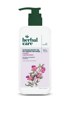 ⁨FARMONA Herbal Care Ultradelikatny żel do higieny intymnej Czystek i pantenol 330 ml⁩ w sklepie Wasserman.eu