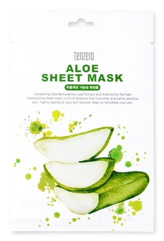 ⁨TENZERO maska w płachcie Aloes 25ml⁩ w sklepie Wasserman.eu