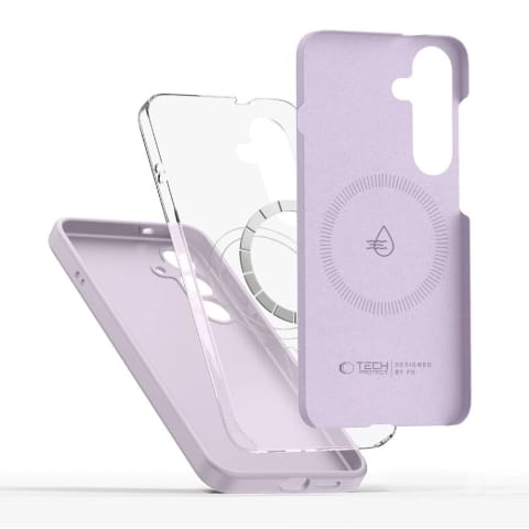 ⁨Etui do Samsung Galaxy S25 Tech-Protect Liquid Silicone MagSafe Mauve⁩ w sklepie Wasserman.eu