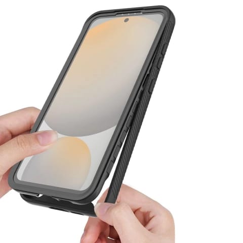 ⁨Etui do Samsung Galaxy S25 Tech-Protect Defense MagSafe Czarny⁩ w sklepie Wasserman.eu