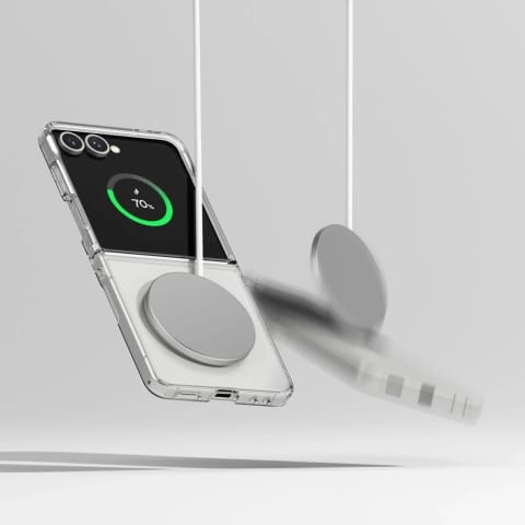 ⁨Etui do Galaxy Z Flip 7 Ringke Fusion Magnetic MagSafe Clear⁩ w sklepie Wasserman.eu