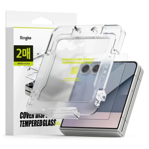 ⁨Szkło Ringke Display Pro 2-Pack Galaxy Z Flip 7 Zewnętrzne Clear⁩ w sklepie Wasserman.eu