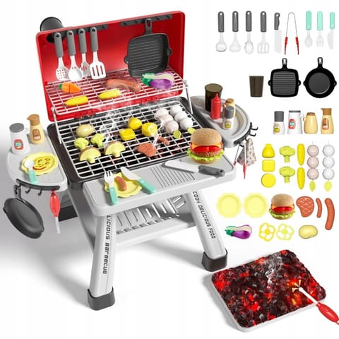⁨WOOPIE Grill Barbecue Kuchnia Ogrodowa Interaktywna Para LED Zestaw XL 41 el.⁩ w sklepie Wasserman.eu