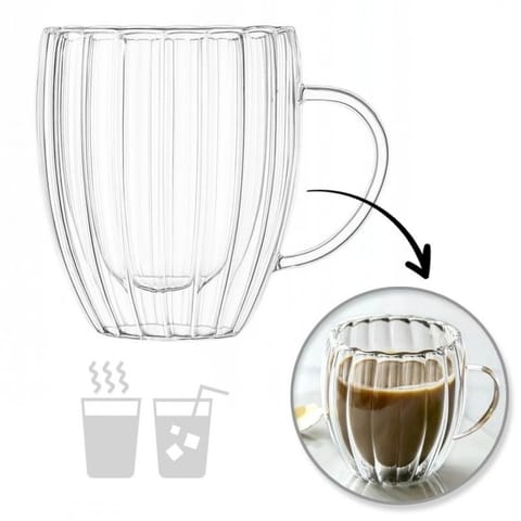 Szklanka termiczna Ryflowana 250 ml 1szt SZK43WZ5 w sklepie Wasserman.eu