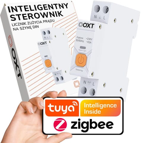 ⁨Inteligentny Sterownik OXT | 63A | Licznik | ZigBee | Tuya T337⁩ w sklepie Wasserman.eu