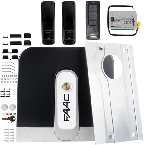 ⁨Zestaw Cyclo C721 FDS - FAAC 24V do 800kg bram przesuwnych⁩ w sklepie Wasserman.eu