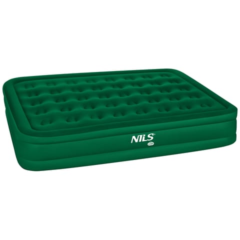 ⁨NC2808 MATERAC DWUOSOBOWY KING SIZE ZIELONY + POMPKA ELEKTRYCZNA NILS CAMP⁩ w sklepie Wasserman.eu