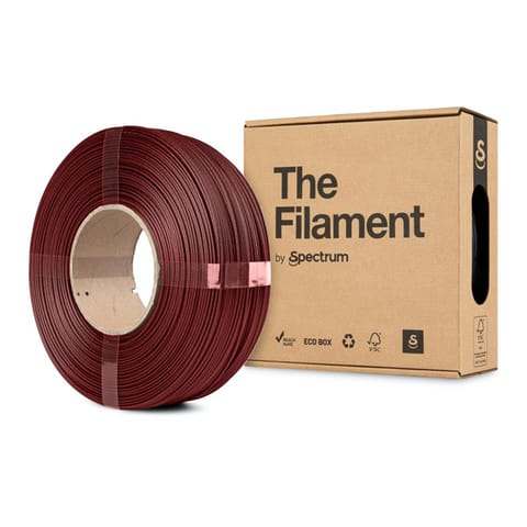 ⁨The Filament 3D filament ReFill, PETG CF, 1,75mm, 1000g, TF-24116, red⁩ w sklepie Wasserman.eu